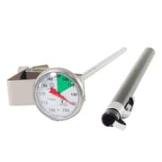 Comark 200 F Beverage Thermometer, Silver, 5 inch L by