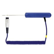 Comark T Type Thermometer Probe, Blue, 1/16 inch D by