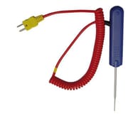 Comark K Type Thermometer Probe, Blue/Red, 9.5 inch L x 3.5 inch H x 0.5 inch W by