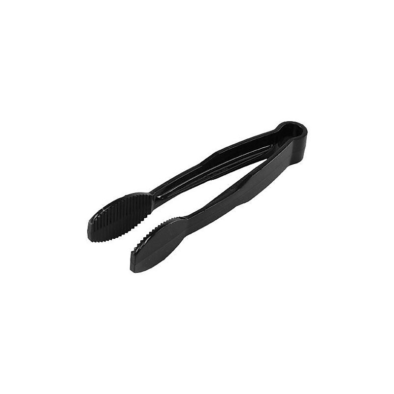 Cambro Camwear 6" Black Tong, Plastic (TG6110) image 1