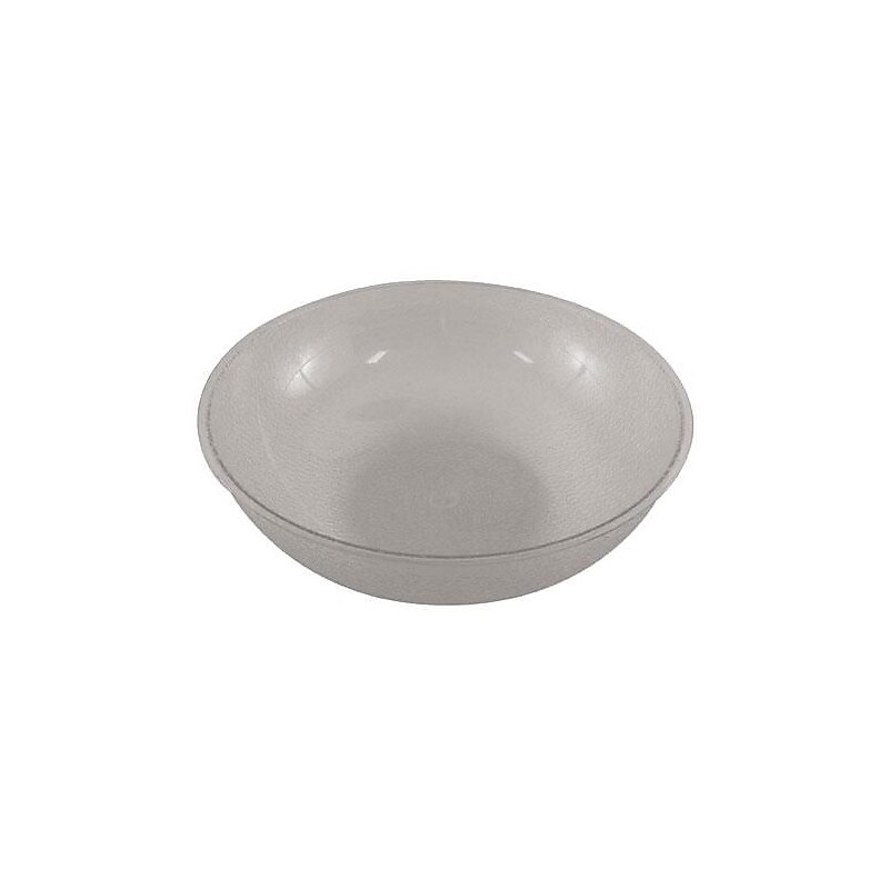 Cambro Camwear 15" Polycarbonate Pebbled Bowl, Clear (85732) image 1