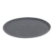 Carlisle 14 inch Griptite Round Black serving Tray, 14 inch Dia, Black, 12/Pack... by