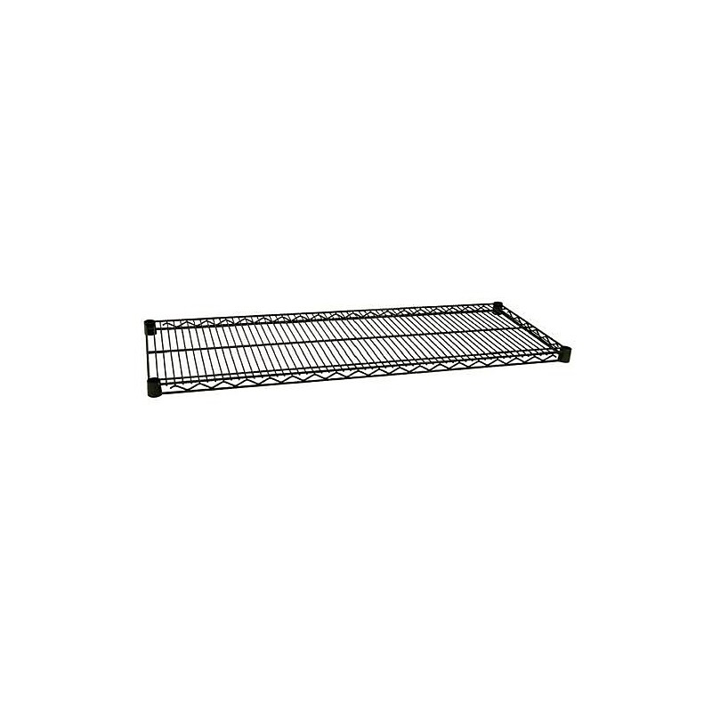 Focus Foodservice Green Epoxy Coated Wire Shelf, 18" x 42" (FF1842G) image 1