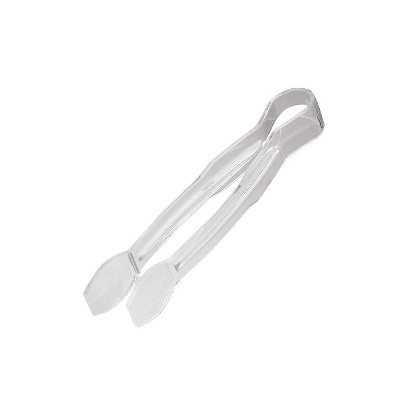 Cambro Camwear 6" Clear Tong, Plastic (TG6135) image 1