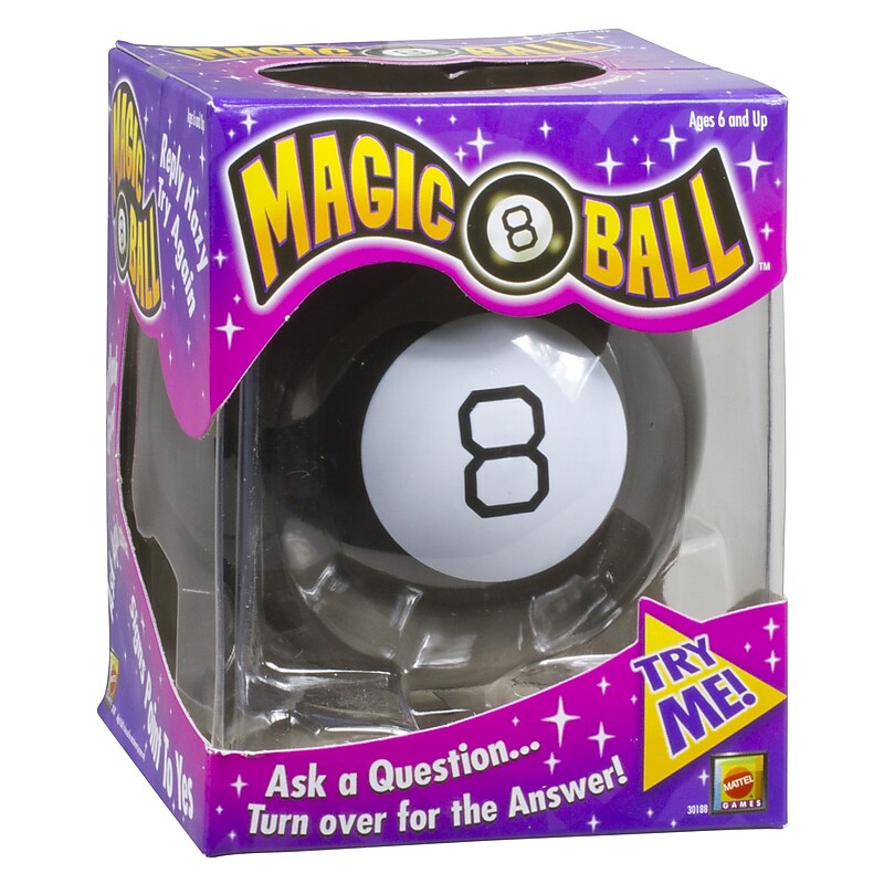 Mattel Magic 8 Ball, 6/Pack (30188-BULK) image 1