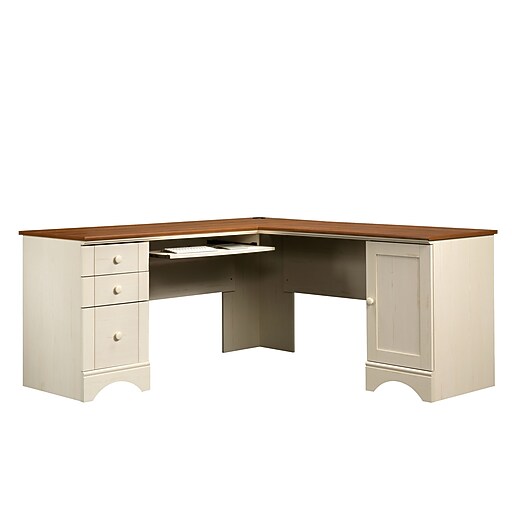 Sauder Harbor View Corner Computer Desk (403793) Staples