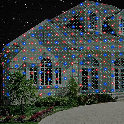 Blue Red & Green Dots - Premium Instant Laser Projection Light with Color Isolation & Speed Control