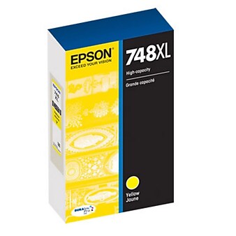 Epson T748XL Yellow High Yield Ink Cartridge
