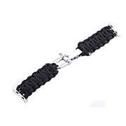 iPM Weave Watch Band with Stainless Steel Clasp for Apple Watch-38mm-Black (ICEWA33138BK)