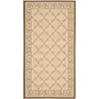 Safavieh Meryl 4' x 5'7" Rectangle Indoor/Outdoor Area Rug, Machine Made, Dark Beige/Beige (CY7107-79A21-4)~#|#~m005056887_sc7