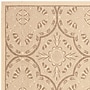 Safavieh Courtyard Paisley 6'7" x 9'6" Rectangle Indoor/Outdoor Area Rug, Machine Made, Cream/Light Chocolate (CYS6204-219-6)~#|#~m005056907_sc7