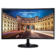 Samsung 390 Series C27F390 27" Curved LED LCD Monitor, High Glossy Black