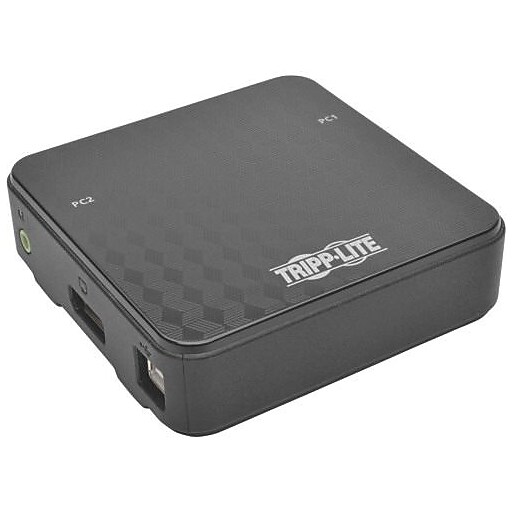 Tripp Lite® B004DP2UA2K 2 Port Desktop Console KVM Switch Staples