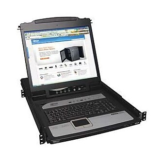 Tripp Lite® NetDirector B020-U08-19-IP 8 Port 1U Rack Mount Console KVM Switch