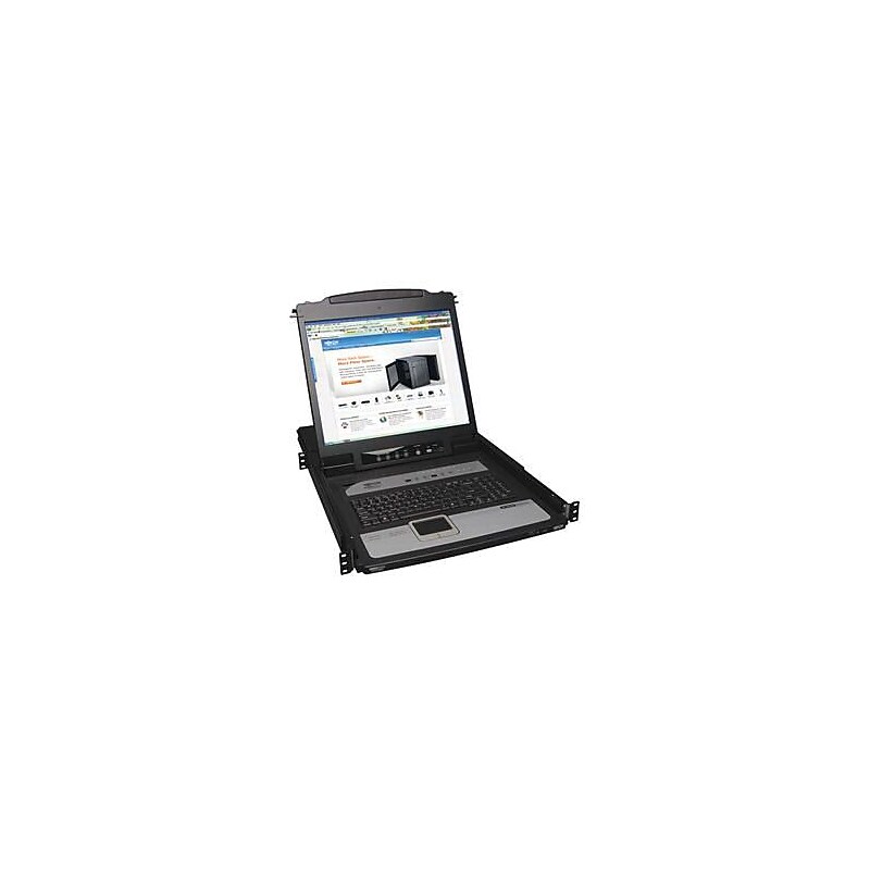 Tripp Lite 8-Port Managed Switch, Black (B020-U08-19-IP) image 1