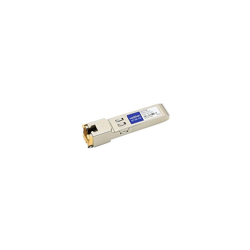 AddOn® 1000Base-TX Gigabit Ethernet SFP Transceiver, 100 m (GLC-TE-AO) image 1
