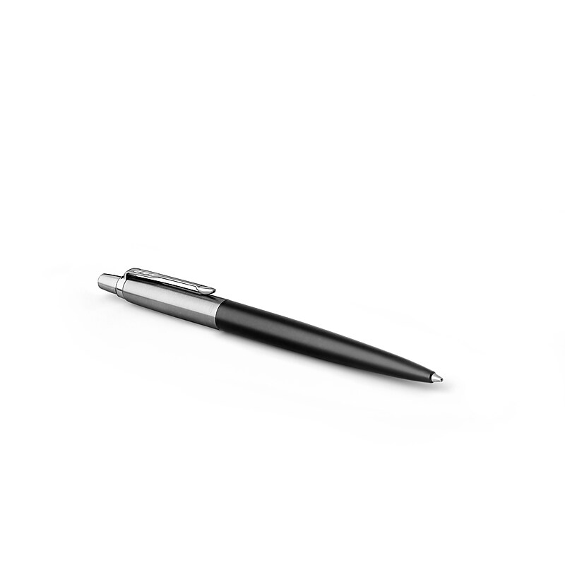Parker Jotter Retractable Ballpoint Pen, Medium Point, 0.7mm, Blue Ink (1953184) image 1