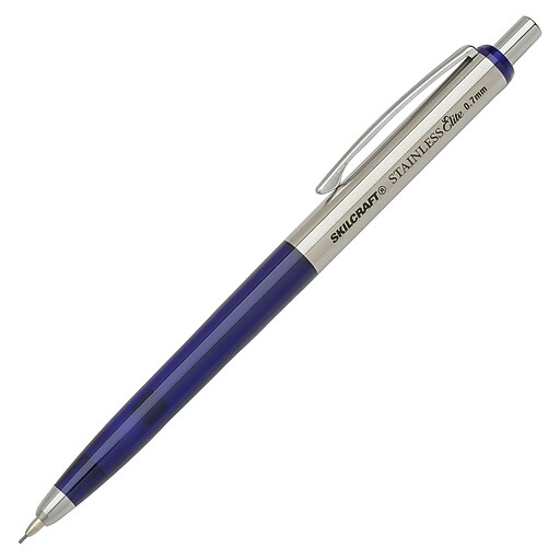 SKILCRAFT .7mm Mechanical Pencil, 0.7 mm Lead Diameter, Refillable