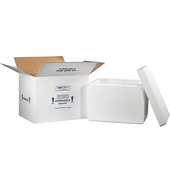 21.25" x 15.5" x 15.5" Insulated Shipping Containers, 2" Thick (269C)