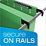 Pendaflex SureHook® Reinforced Hanging File Folders, 5 Tab Positions, Letter Size, Bright Green, 20/Box (6152 1/5 BGR)~#|#~m005167879_sc7