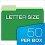 Pendaflex Recycled File Folder, 1/3-Cut Tab, Assorted, Letter Size, Multicolor, 50/Box (54460EE)~#|#~m005168097_sc7