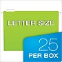 Pendaflex Glow 5-Tab Hanging File Folders, Letter Size, Multicolor, 25/Box (81672)~#|#~m005168173_sc7