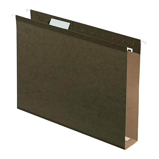 Pendaflex Box Bottom 5Tab Hanging File Folders with 2" Expansion
