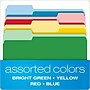 Pendaflex CutLess 3-Tab File Folder, Letter Size, Multicolor, 100/Box (48440)~#|#~m005168213_sc7