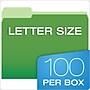 Pendaflex CutLess 3-Tab File Folder, Letter Size, Multicolor, 100/Box (48440)~#|#~m005168215_sc7