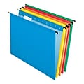 Pendaflex SureHook 5-Tab Hanging File Folders, Letter Size, Multicolor, 20/Box (6152 1/5 ASST)