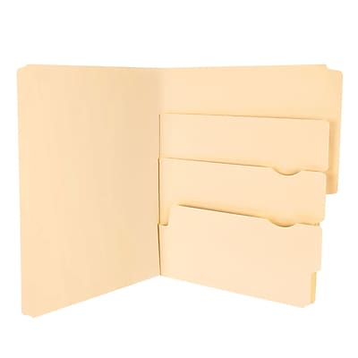 10773 Letter Size 12//Pack Assorted Colors Pendaflex Divide It Up File Folders