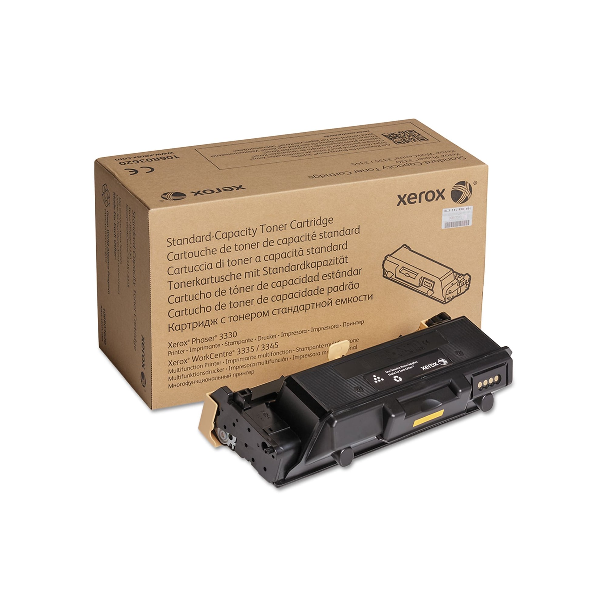 Xerox 106R03620 Black Standard Yield Toner Cartridge Sansujyuku sansujyuku.com