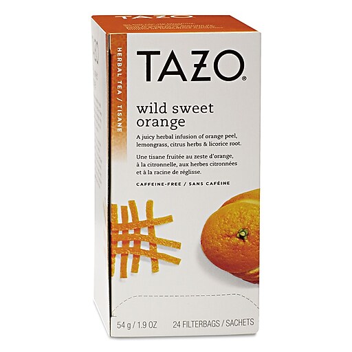 Shop Staples for Tazo® Tea Bags, Wild Sweet Orange, 1.9 oz Filterbag