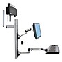 Ergotron® LX Wall Mount System, 18 1/4" x 35" x 34", Polished Aluminum/Black (45253026)~#|#~m005169978_sc7