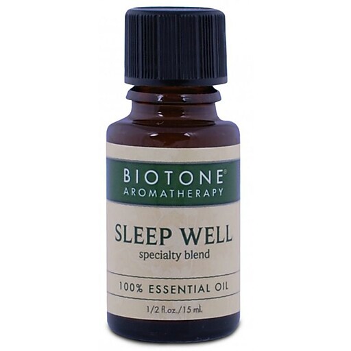Biotone Essential Oils Sleep Well Woodsy Scent 1 2 Oz Bottle 