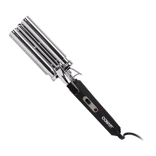 Shop Staples For Conair Dual Heat Hair Deep Waver Black Cd69csdg