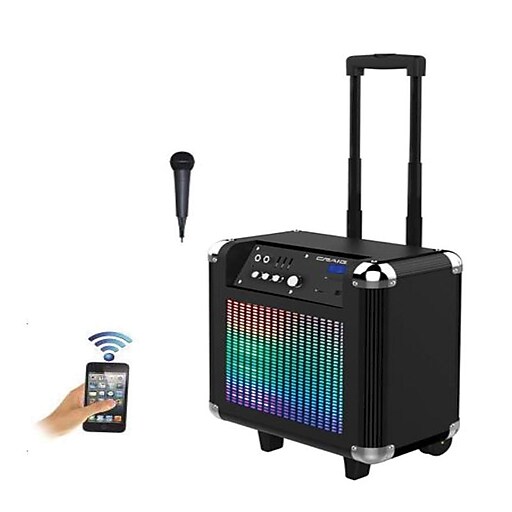 Craig 20 W Portable PA Bluetooth Speaker System, Black (CHT825) at Staples