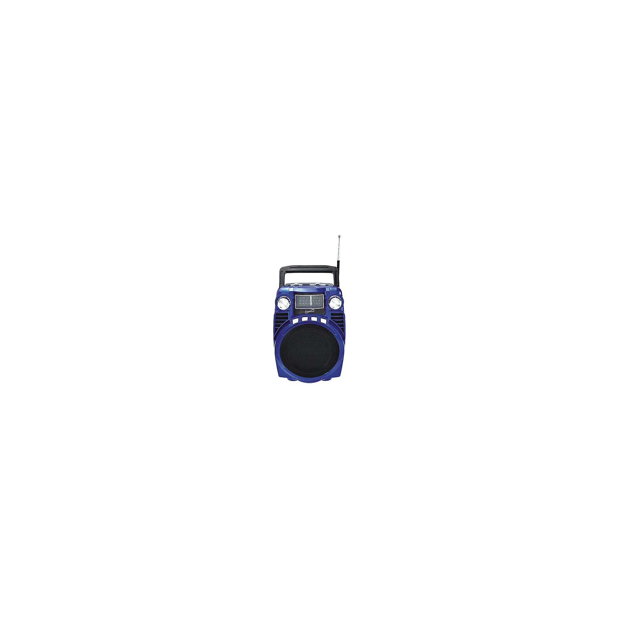 Supersonic SC-1390BT IQ Sound Bluetooth 4-Band Portable Radio, Blue (SSCSC1390BTBLU) Sansujyuku sansujyuku.com