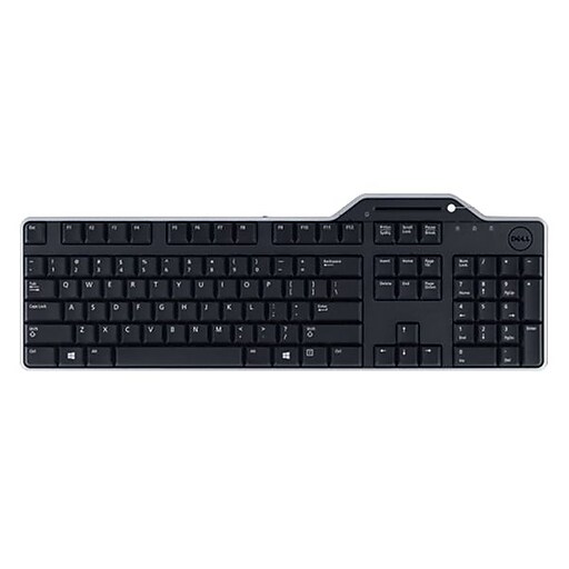 Dell Smart Card Keyboard KB-813 Wired, Black (KB813-BK) | Staples