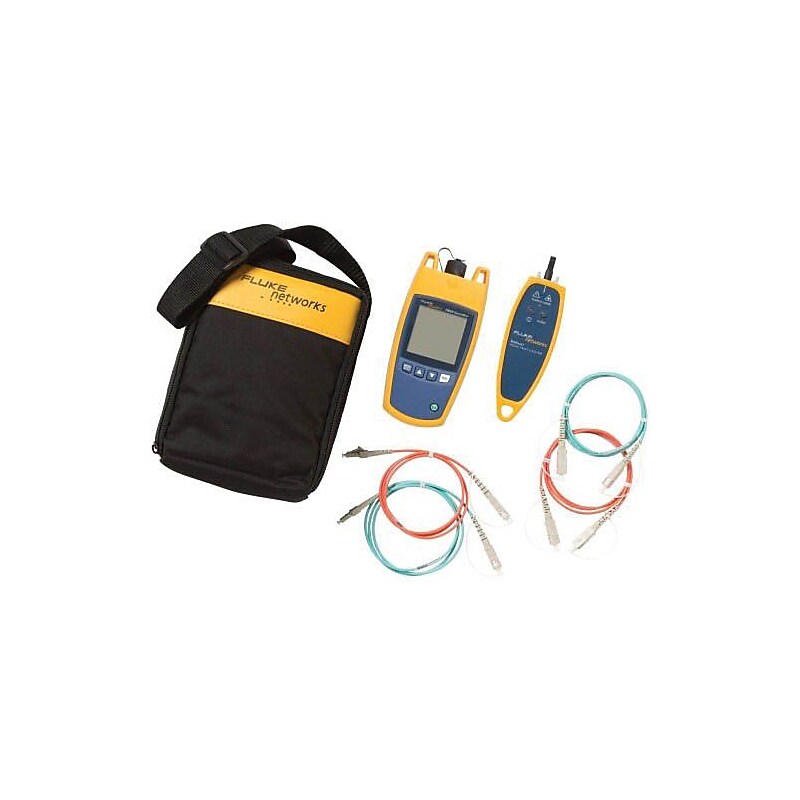 Fluke Networks Fiber QuickMap Distance and Fault Locator, Yellow/Black (FQM-100-M-VFL) image 1