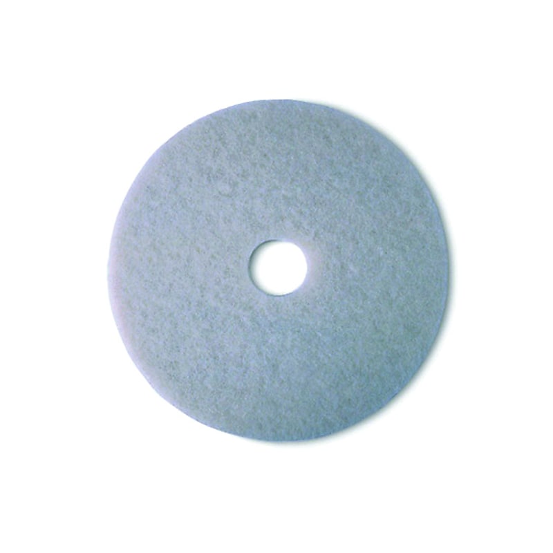 3M Polishing Floor Pad, White, 5/Carton (MMM20313) image 1