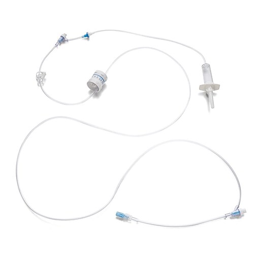 Medline IV Administration Sets 15DR Flow Control 2NF Ports