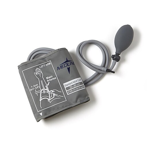 Shop Staples for Medline Replacement Blood Pressure Cuffs Standard