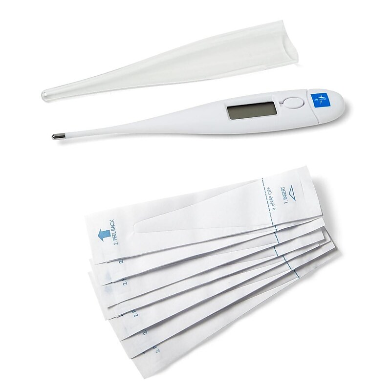 Medline Oral Digital Stick Thermometers (MDS9928) image 1