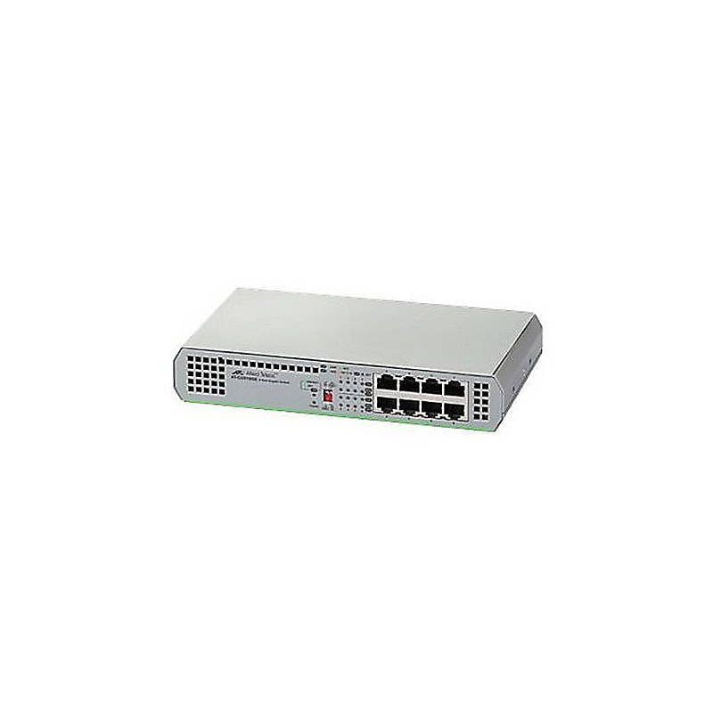 Allied Telesis™ CenterCOM AT-GS910 8-Port Layer 3 Unmanaged Ethernet Switch image 1