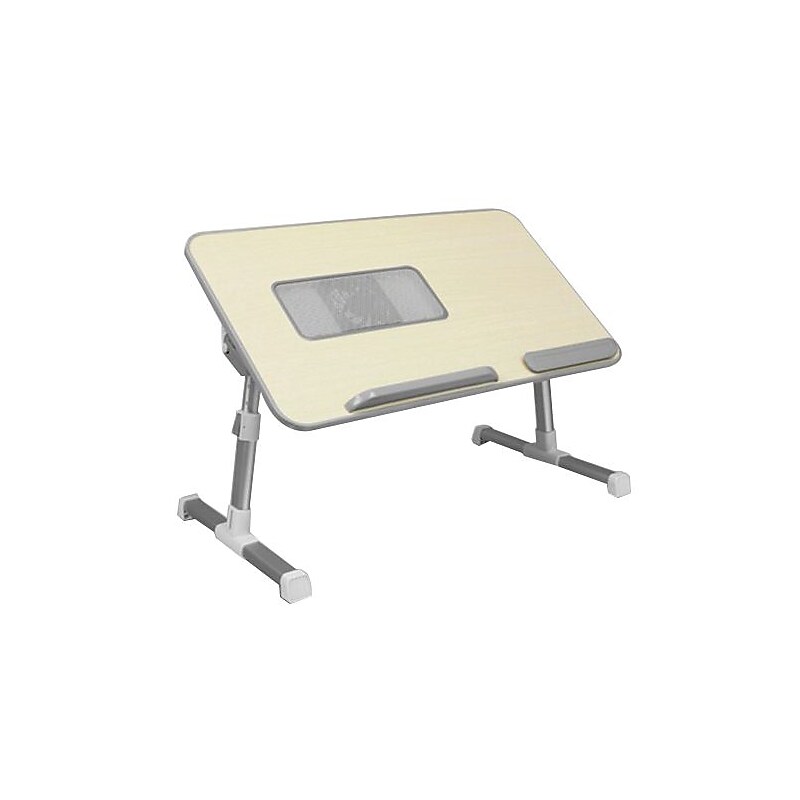 Aluratek Adjustable Ergonomic Laptop Cooling Table with Fan for MacBook Pro/MacBook Air (ACT01F) image 1