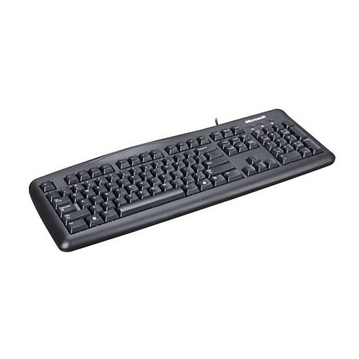 Dell™ QuietKey USB Wired Keyboard, Black (0R4JW) Staples