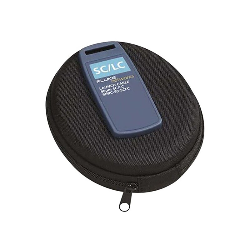 Fluke Networks™ 344.49' SC/ST Multimode Launch Cable for Pro OTDR Tester (MMC-50-SCST) image 1