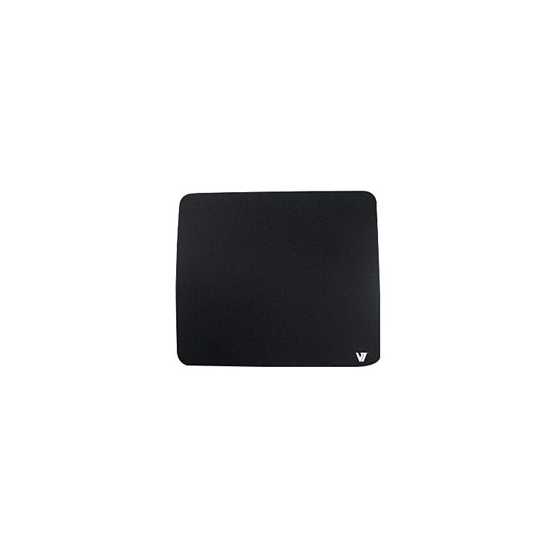 V7® Jersey Mouse Pad, Black (MP01BLK-2NP) image 1