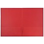 JAM Paper 2-Pocket Textured Linen Business Folders, Red, 25/Pack (386LREA)~#|#~m005206650_sc7